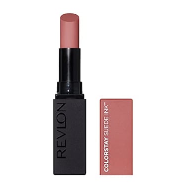 Revlon Lipstick ColorStay Suede Ink Builtin Primer Infused with Vitamin E Waterproof Smudgeproof Matte Color 001 Gut Instict 009 oz