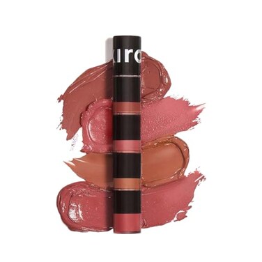 KIRO Four Play NonStop Airy Matte Liquid Lip Stack Ultimate Quad 4 Nude Lipstick Shades LongLasting TransferProof Hydrating Lightweight Infused with Avocado Apricot Oils 6ml