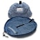 Lay-n-Go LaynGo Cosmo Drawstring Cosmetic Makeup Bag Organizer Portable Drawstring Makeup Bag wZipper Pocket Makeup Loops More Durable Machine Washable Toiletry Bag 20 ComfortBlue