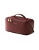 EACHY Travel Makeup BagLarge Capacity Cosmetic Bags for WomenPortable Pouch Open Flat Toiletry Bag Make up Organizer with Divider and Handle