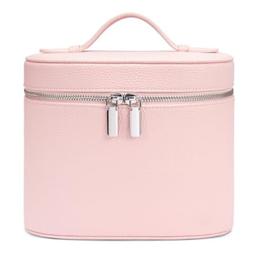 honitty Makeup Bag Travel Make up Case with Compartments and Handle Portable Cosmetic Organizer BagsToiletry Bag for Women