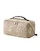 EACHY Travel Makeup Bag Large Capacity Cosmetic Bags for Women Waterproof Portable Pouch Open Flat Toiletry Bag Pattern Makeup Bag FBrown