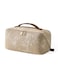 EACHY Travel Makeup Bag Large Capacity Cosmetic Bags for Women Waterproof Portable Pouch Open Flat Toiletry Bag Pattern Makeup Bag FBrown