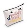 MNIGIU Mary Cosmetic Make up Bag Mary Gift Practically Perfect in Every Way Makeup Zipper Pouch Bag for Women Practically Perfect