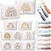 Inbagi 10 Set Inspirational Thank You Gift Bulk for Women with Keychains and Makeup Bags for Coworker Employee Appreciation