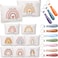 Inbagi 10 Set Inspirational Thank You Gift Bulk for Women with Keychains and Makeup Bags for Coworker Employee Appreciation