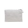 YONBEN Cosmetic Makeup Bag Plus Wrist Multipurpose with Zipper Cotton Canvas Pencil Bag Beigebasic S