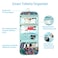 Fintie Portable Toiletry Cosmetic Travel Bag Large Water Resistant Hanging Makeup Organizer Storage Pouch Case for Women Girls Jungle Night