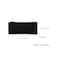 YONBEN Canvas Pencil Case Cartuchera Para Ninas Storage Cosmetic Bag Zipper Black Canvas
