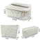 Deokke 3Pcs Makeup BagTravel Makeup BagMakeup Bags for WomenMakeup Brush BagLarge Capacity PU Cosmetic BagWaterproof and DurableGrey White Leopard Cheetah Pattern