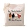 XYANFA Chicken Tote Bag Canvas Cosmetic Bag with Waterproof Design Spacious Storage for Multiple Purposes Creative Gift for Women