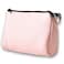 POPUPS Large Makeup Bag with Zipper Pretty Pink Waterproof Neoprene Cosmetic Bag 77 x 1075 x 5 inches