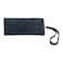 HideDrink Hide Drink Cosmetic Travel Organizer with Hand Strap for Women Makeup Bag Classic Handbag Full Grain Leather Handmade Slate Blue