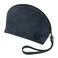 HideDrink Hide Drink Cosmetic Travel Organizer with Hand Strap for Women Makeup Bag Classic Handbag Full Grain Leather Handmade Slate Blue