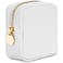 DANCOUR Small Cosmetic Case White for Purse Organization Travel Mini Makeup Bag