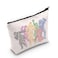 BLUPARK Six Musical Inspired Gift Queens Makeup Bag Broadway Merch British History