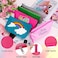 Sinzip 10 Pieces Cotton Canvas Makeup Bag with Bottom and Strap MultiPurpose Cosmetic Bag with Zipper Travel Toiletry MNWB07 Wb07