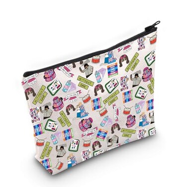 POFULL Musical Lover Gift Musical Theatre Cosmetic Bag