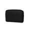 YONBEN Waterproof Makeup Bag Large Capacity Womens Classic Black Wash Bag Adjustable Partition Wash Bag Brush and Cosmetic Carrying Bag