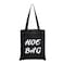 JXGZSO Funny Gift Hoe Overnight Bag Hilarious Gag Gifts HOE BAG Shopping Black