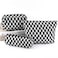 EIMMBD Makeup Bag 3 Pieces Large Capacity Checkered Cosmetic Bags Travel Toiletry Bag Organizer Cute Makeup Pouch Storage for WomenBlack