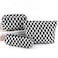 EIMMBD Makeup Bag 3 Pieces Large Capacity Checkered Cosmetic Bags Travel Toiletry Bag Organizer Cute Makeup Pouch Storage for WomenBlack