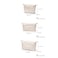YONBEN Insert Storage Bag Purse Organizer and Cosmetic Travel Bags for Women Makeup Bag with Compartments Three Sizes Cotton Canvas builtin compartments functiona and fashionable