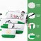 Sinzip 10 Pieces Cotton Canvas Makeup Bag with Bottom and Strap MultiPurpose Cosmetic Bag with Zipper Travel Toiletry Pouch Blank DIY Craft Bag WhiteGreen M