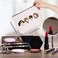 WCGXKO Musical Inspired Canvas Makeup Bag for Musical Theater Lovers Lady