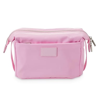 ETOILE Jet Setter Travel Case Lavender Pink Soft Flexible and Foldable Makeup Cosmetic Travel Bag
