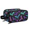 MNSRUU Luminous Bats Makeup Bag Large Capacity Cosmetic Organizer Portable Toiletry Bag for Travel Size