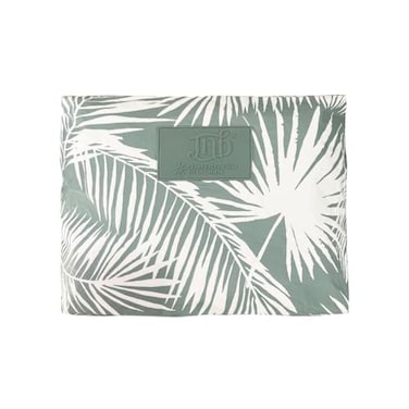 JNB 100 Coated Tyvek Material Palm Leaves Design Beach Pouch Waterproof Pouch for Beach Makeup Pouch Wet Dry Bag Sag03
