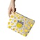 MNIGIU Adventure Time Cartoon Inspired Gift Lemongrab Lover Gift Acceptable Makeup Zipper Pouch for Lemon Grab Fan Acceptable Medium
