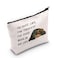 MNIGIU ITYSL TV Show Inspired Gift Im the Tiredest Ive ever Been Makeup Zipper Pouch for Tim Fans Tiredest Medium