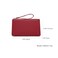 YONBEN Nylon Wristlet Clutch Coin Purse Makeup Pouch Cell Phone Wallet Purse Lightweight and Durable Burgundy RedNylon