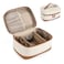 Telena Large Makeup Bag Travel Toiletry Bag for Women Vegan Leather Makeup Organizer Case Cosmetic Bag for Travel Essentials