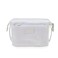 ETOILE Jet Setter Travel Case Off White Soft Flexible and Foldable Makeup Cosmetic Travel Bag