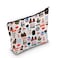 VAMSII Comedy Sitcom TV Show Inspired Gift TV Show Fan Makeup Bag Cosmetic Bag Cosplay Merch