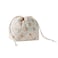 uekeboag Cotton Quilted Drawstring Makeup Bag with Canvas LiningCoquette Aesthetic Cute Travel Toiletry BagDrawstring Gift Bag for Women and Girls08Pink Flower
