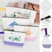Sinzip 10 Pieces Cotton Canvas Makeup Bag with Bottom and Strap MultiPurpose Cosmetic Bag with Zipper Travel Toiletry Pouch Blank DIY Craft Bag Multicolor 03 S