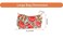 Rastogi Handicrafts Cosmetic Bags Set 3 Piece Make Up Organizer Bag Storage Bags with Zipper Closure 3 Sky Blue Design4