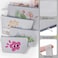 Sinzip 10 Pieces Cotton Canvas Makeup Bag with Bottom and Strap MultiPurpose Cosmetic Bag with Zipper Travel Toiletry Pouch Blank DIY Craft Bag Grey M