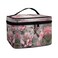 Flashideas Hummingbird Floral Makeup Bag Large Capacity Travel Make Up Bag Easy to Hold Portable Storage Bag Makeup Bags Case Organizer for Cosmetics Vertical Storage