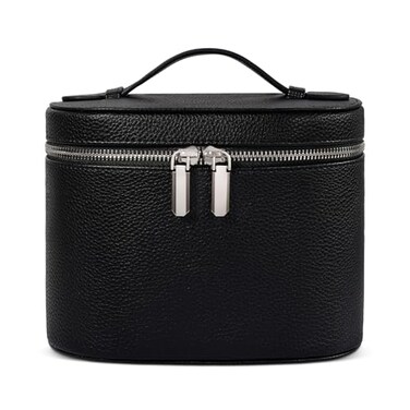 honitty Makeup Bag Travel Make up Case with Compartments and Handle Portable Cosmetic Organizer BagsToiletry Bag for Women