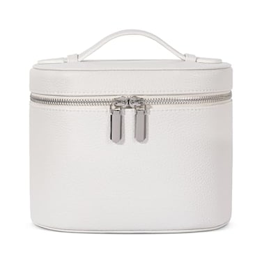 honitty Makeup Bag Travel Make up Case with Compartments and Handle Portable Cosmetic Organizer BagsToiletry Bag for Women