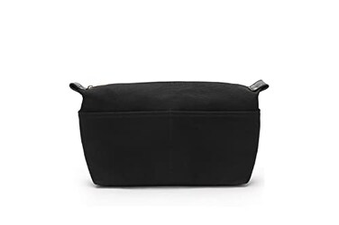YONBEN Insert Storage Bag Purse Organizer and Cosmetic Travel Bags for Women Makeup Bag with Compartments Three Sizes Cotton Canvas builtin compartments functiona and fashionable