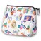 POPUPS Large Makeup Bag with Zipper Waterproof Neoprene Cosmetic Bag 77 x 1075 x 5 inches
