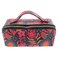 Karma Womens Zip Cosmetic Bag Retro Floral