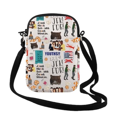 TSOTMO TV Series Cosmetic Bag Moonwalking TV Sitcom Gift for Women Men Adult
