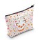 MNIGIU Fantastic Fox Inspired Ash Gift Im Athlete Makeup Zipper Pouch for Fox Ash Lover Athlete Medium